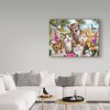 Trademark Fine Art -Howard Robinson 'Goofy Kittens' Canvas Art - 3 of 3