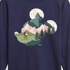 Boys' - Disney - Mickey Head Nature Fill Long Sleeve Graphic T-Shirt - 2 of 4