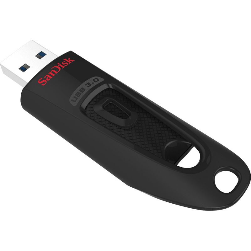 SanDisk 128GB Ultra USB 3.0 Flash Drive - 128 GB - USB 3.0 - Black - 5 Year Warranty, 2 of 3