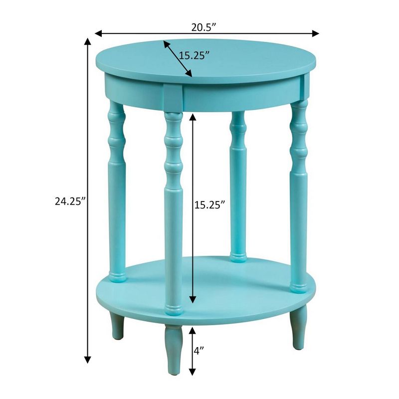 Classic Accents Brandi Oval End Table - Breighton Home, 5 of 9