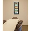"Office Rules" By Marla Rae, Ready to Hang Framed Print, Black Frame - 2 of 4