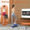 FIONECA Mini Stepper with Resistance Bands & LCD Monitor, 330 LB Capacity for Home Office - 4 of 4