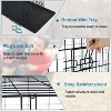 BestMassage 24/30/36/42/48 Inch Dog Crate Dog Cage Dog Kennel with Double Door Removable Tray & Handle Indoor Outdoor Pet Crate - 4 of 4