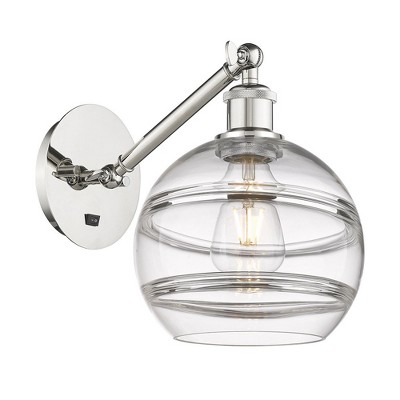 Rochester - 1 Light Arm Adjusts Up and Down Wall Sconce In Industrial Style-9.88 Inches Tall and 8 Inches Wide