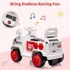 6V Kids Ride On Car, Kids Electric Ride On ATV Car with Flash Lights & Music, 4-Wheel Design for Indoor/Outdoor Use - 4 of 4
