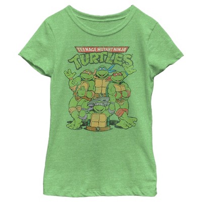 Girls ninja turtle store shirt