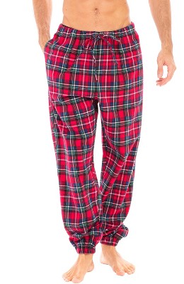 Men's Pajama Pants with Pockets Sleepwear Lounge Pants Stretch Casual Plaid  Black 5 at  Men's Clothing store