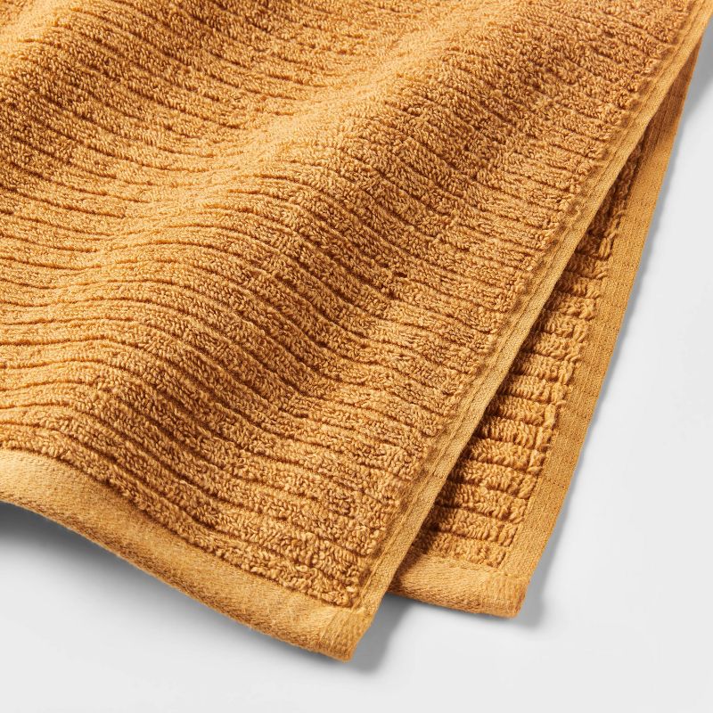 Quick Dry Ribbed Bath Towel Set - Threshold™, 5 of 13