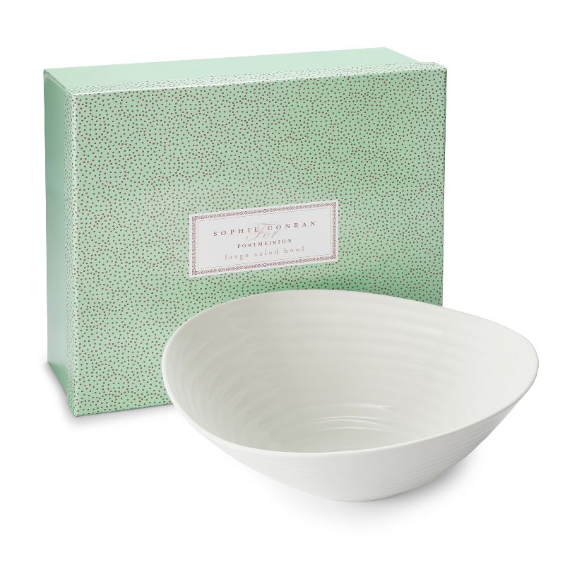 Portmeirion Sophie Conran 13-Inch Large Salad Bowl - White - 13 Inch, 1 of 4