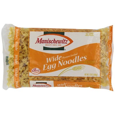 Manischewitz Wide Egg Noodles - 12oz