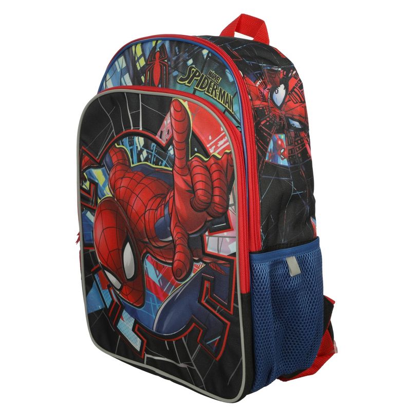 Kids&#39; Spider-Man 16&#34; Backpack - Black, 6 of 8