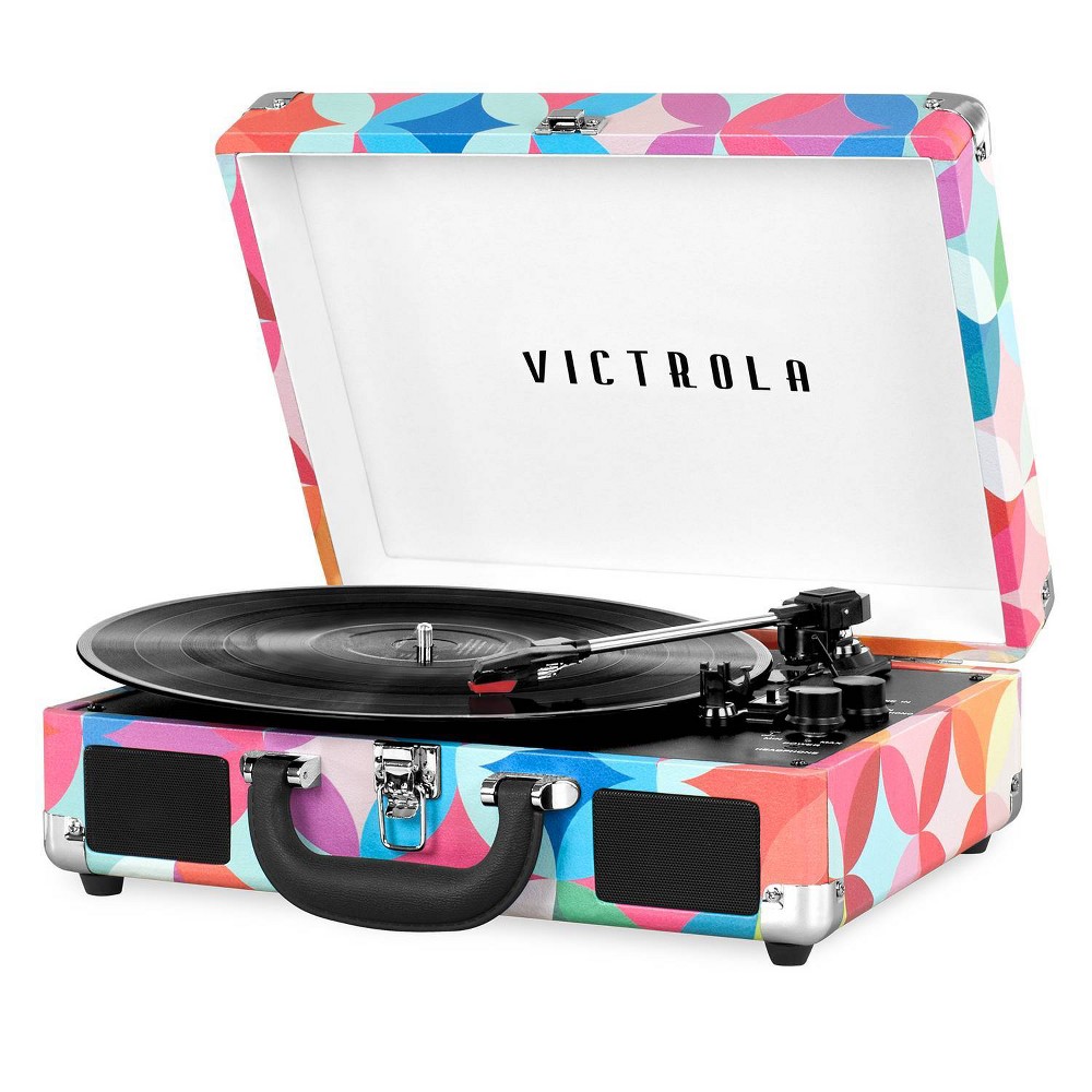 Victrola Journey Bluetooth Suitcase Record Player with 3-Speed Turntable