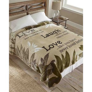 Shavel Home Products High Pile Luxury Throw Blanket Oversized 90" x 90" - 1 of 3