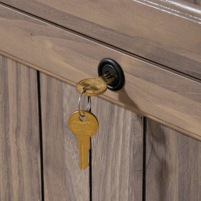 2 Drawer Costa Lateral File Walnut Sauder Target