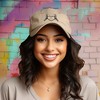Dalix Heart of Bones Embroidered Cotton Dad Hat Adjustable Baseball Cap Womens - 2 of 4