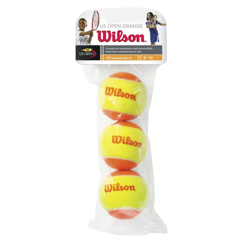 Wilson Starter Tennis Balls Orange - 3pk, 1 of 5