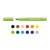 CARIOCA Eco Family Jumbo Maxi Tip Felt Tip Washable Pens School Box - 72 Pieces - 3 of 4