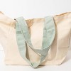 Frasier Sterling Sport Sail Boats Tote Bag Cream/Mint - 4 of 4