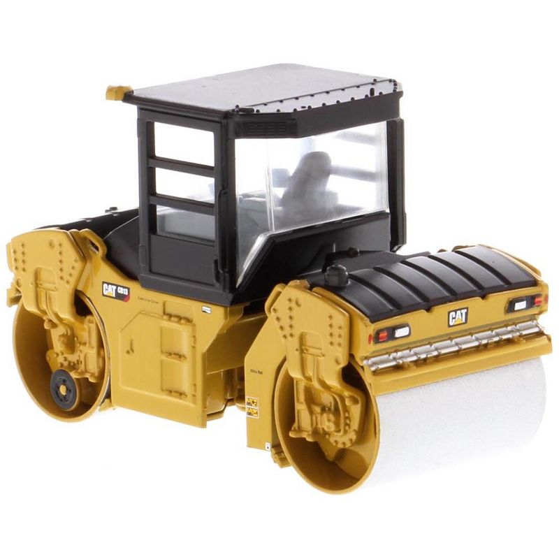 CAT Caterpillar CB-13 Tandem Vibratory Roller with Cab "Play & Collect!" Series 1/64 Diecast Model by Diecast Masters, 3 of 7