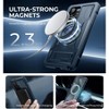 Dexnor Magnetic Case for Samsung Galaxy S24 Ultra Case, 2 Front Frames & Built-in Screen Protector, with Kickstand - 3 of 3