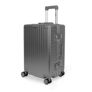 NEW YORK XPRESS Zipperless Luggage AL-12501,Aluminum Frame w/TSA LOCK w/Spinner Wheels - 1 of 4