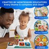 QUOKKA Montessori Busy Book for Toddlers 3-5 Years Old - Activity Book for Kids with Interactive Pages 3 Year Old - Learning Toys for Boys and Girls - 4 of 4