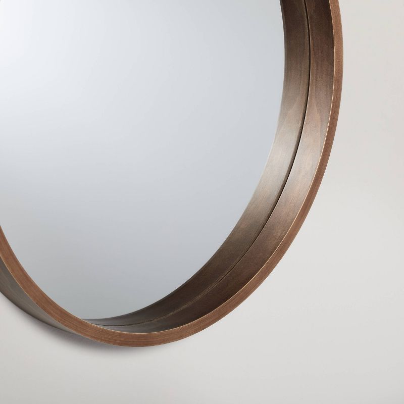 Round Wood Framed Wall Mirror - Hearth & Hand™ with Magnolia, 5 of 12