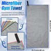 Link Active 5 Pack Microfiber Quick Dry Gym Sports Towel, Odor-Free Absorbent Fiber, Fast Drying, Men & Women Workout Gear for Working Out- Neck Towel - 2 of 4
