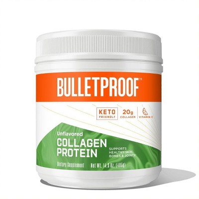 Bulletproof Unflavored Collagen with Vitamin C - 14.3oz