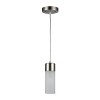 Chloe Lighting Ulla Transitional 1 Light Brushed Nickel Mini Pendant 3" Wide - 2 of 4