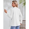 Women Business Casual Blazers with Lined Professional Work Suit Jacket with Pockets - 4 of 4
