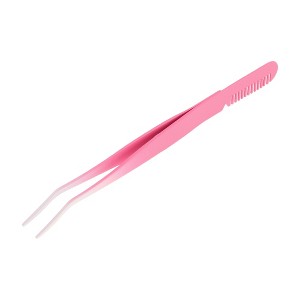 Unique Bargains Comb Eyelashes Tweezers for Bathroom 1 Pc - 1 of 4