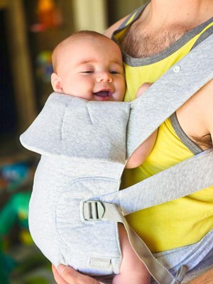 Boppy Comfygrow Baby Carrier Dove Gray Target