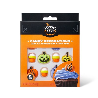 Smooth Pumpkins & Candy Corn Candy Decorations - 12ct - Hyde & EEK! Boutique™