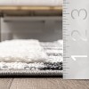 Nuloom Kellina Plaid High/Low Tassel Indoor Area Rug 4' x 6' in Gray - 3 of 4