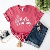 Simply Sage Market Hello Spring Flowers Short Sleeve Tee - 3 of 4