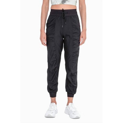 Women's Ruched Front Joggers - mono b