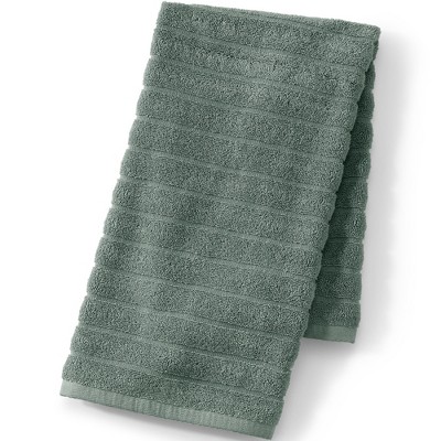 Lands' End Organic Cotton Rib Bath Towel