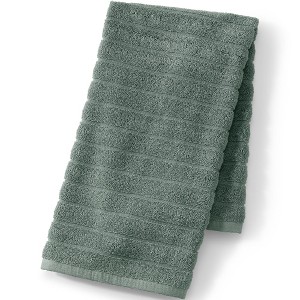 Lands' End Organic Cotton Rib Bath Towel - 1 of 3