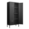 ORRD Metal Locker Cabinet with Adjustable Shelves, Freestanding Storage Organizer for Home or Office - 2 of 4