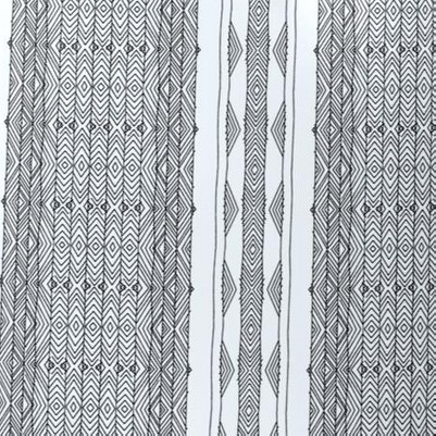 white black stripe