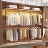 Aheaplus Clothing Rack, Reversible 118.3'' Clothes Rack for Hanging Clothes - 2 of 4