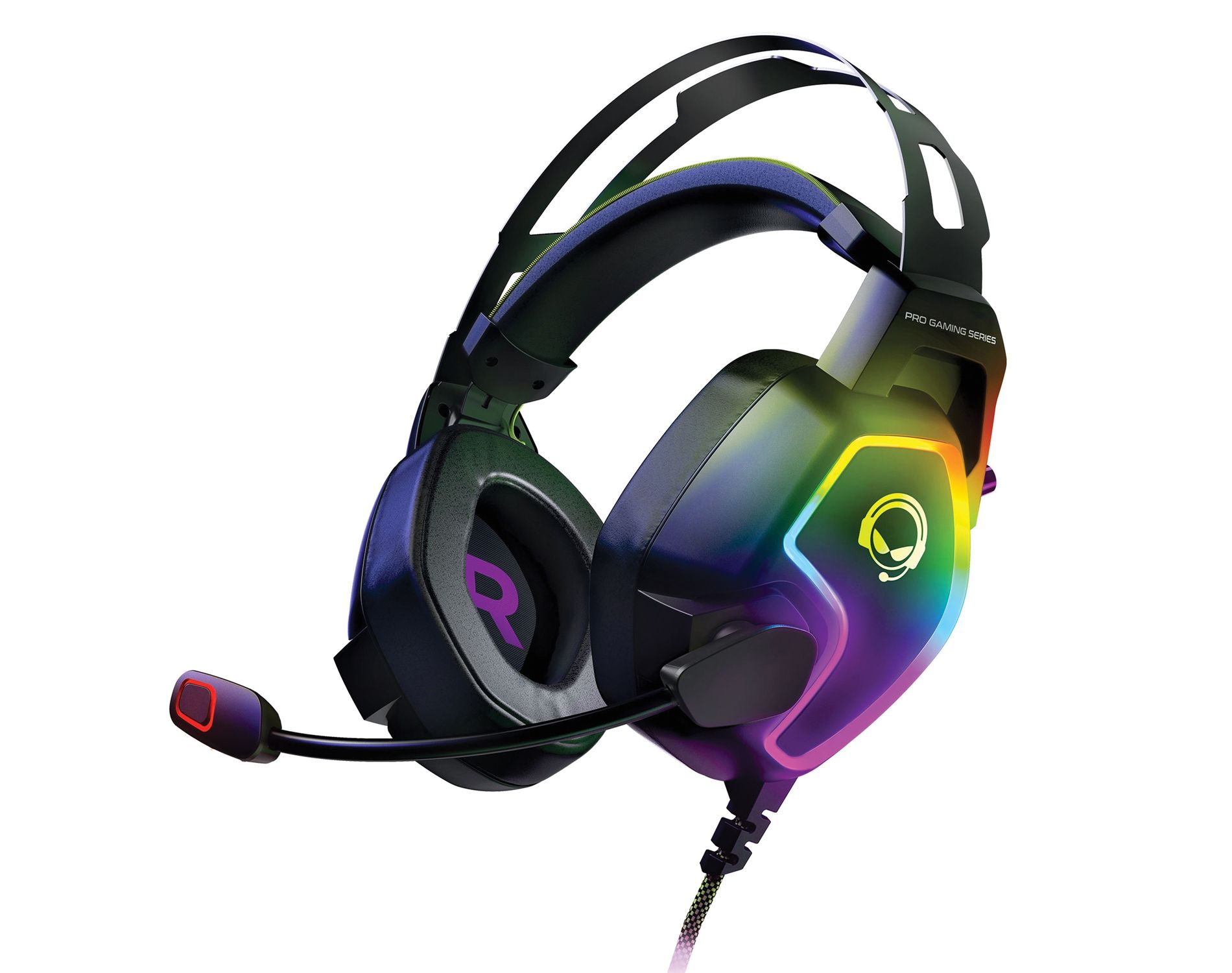 HyperGear® SoundRecon RGB LED Professional Gaming Headset in Black