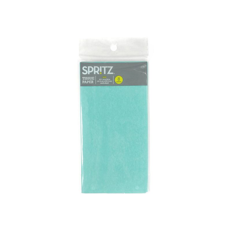 8ct Pegged Tissue Light Green - Spritz&#8482;, 1 of 3