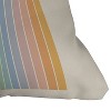 16"x16" Colour Poems Gradient Arch Rainbow Square Throw Pillow - Deny Designs - 3 of 4