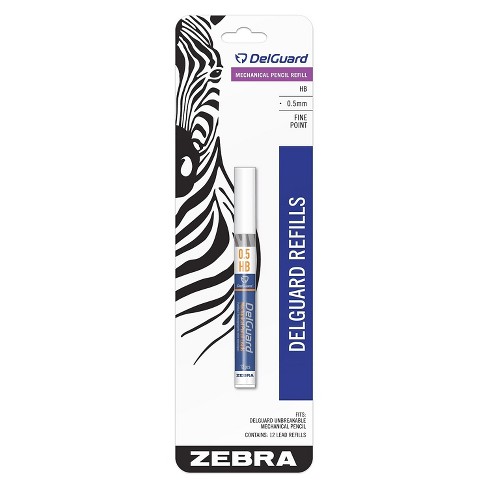 Zebra unbreakable shop lead pencil