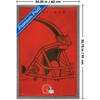 Trends International NFL Cleveland Browns - Logo 25 Framed Wall Poster Prints - 3 of 4