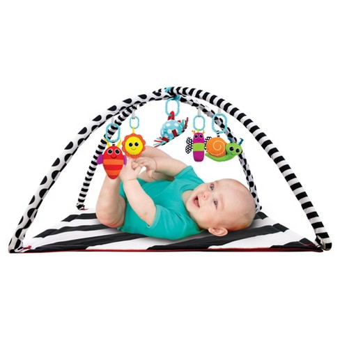 Sassy Baby Activity Playmat Blackwhite