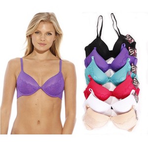 Just Intimates Dotted Mesh Lace Bras for Women (Pack of 6) (34C, Dotted Mesh Lace Bra) - 1 of 4