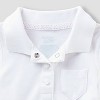 Girls' Adaptive Short Sleeve Uniform Polo Shirt - Cat & Jack™ - 3 of 3